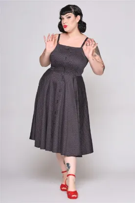 Bild von Vestido Morgana Mini Polka Swing