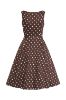 Bild von Vestido Cindy Polka Dot Swing