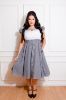 Bild von Vestido Chelsea Check Swing in Black