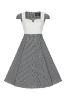 Bild von Vestido Chelsea Check Swing in Black