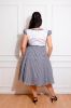 Bild von Vestido Chelsea Check Swing in Black