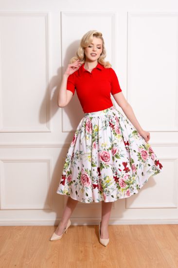 Image de Camisola Tiffany Red Button Up
