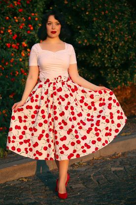 Image de Saia Amelie Cherry Swing
