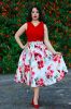 Bild von Top Maddison Red Ribbed