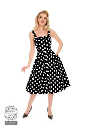Bild von Vestido Priscila Polka Dot Swing