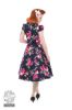 Picture of Vestido Midnight Garden Floral Tea
