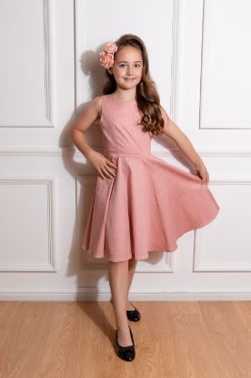 Bild von Vestido Elodie Polka Dot Swing in Kids