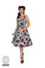 Bild von Vestido 50s Ditsy Rose Floral Summer