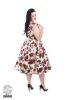 Bild von Vestido 50s Ditsy Rose Floral Summer