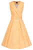 Picture of Vestido Hannah Polka Dot Swing in Light Orange