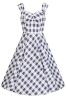 Bild von Vestido Sadie Check Swing