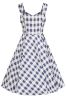 Bild von Vestido Sadie Check Swing