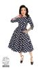 Image de Vestido Milana Polka Dot Swing